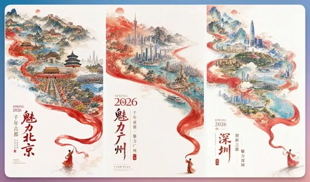 GPT-Image-2 城市文旅海报案例